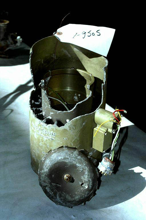 Avionics compartment exhaust fan - fan housing