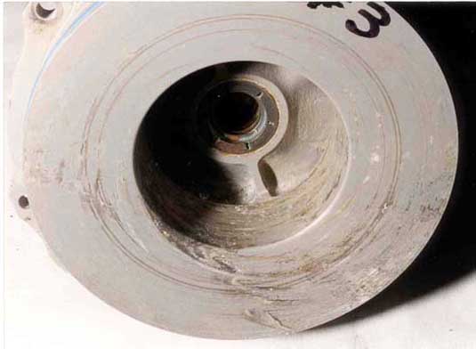 Engine 3 HMU inlet scoring