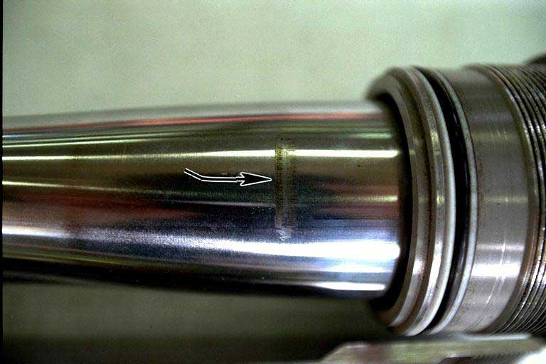 Flap actuator - left inboard flap - inboard actuator