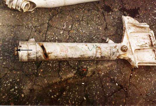 Center gear - actuator retracted