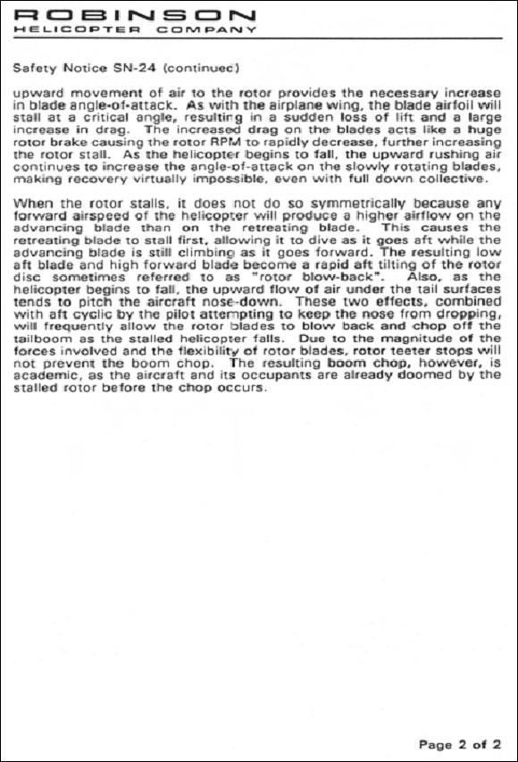 Appendix D - Safety Notice SN-24 (continued)