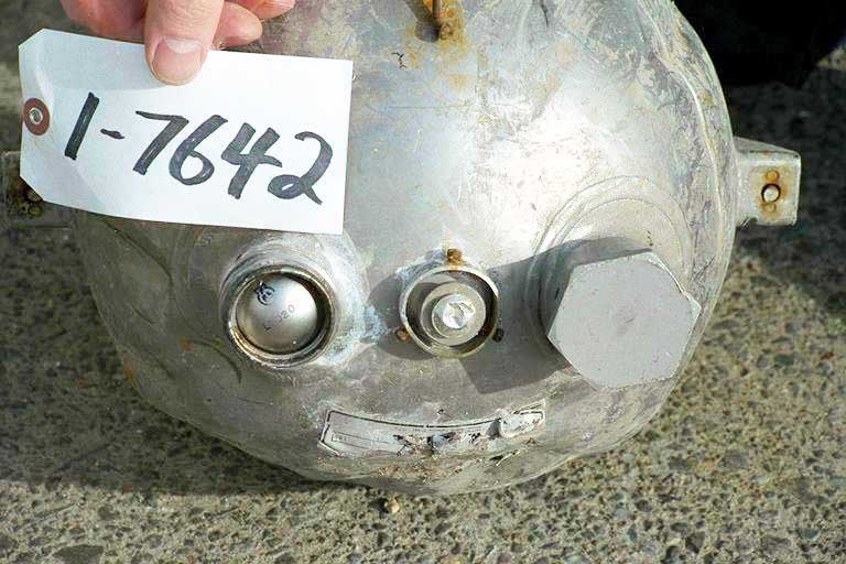 Moteur 1, position 101 - gros plan de la pièce produite 1-7642