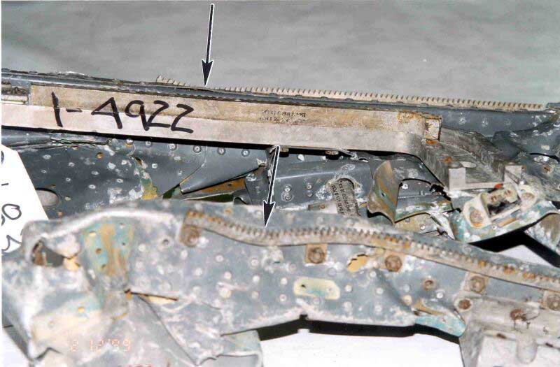 Baquet du siège du copilote - vue latérale