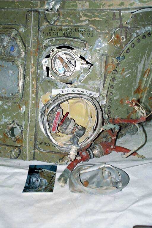 Actionneur du robinet électrique de remplissage/d'isolement du réservoir d'empennage